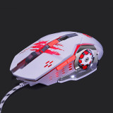 CLASSY Adjustable Wired Optical LED Gaming Mouse for Laptop and PC
