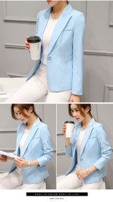 Stylish Long Sleeve Blazer for Women