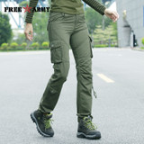 STYLISH High Waist Military Cargo Pants for Women