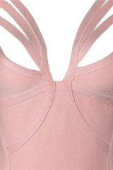 Mary Pink Bandage Dress