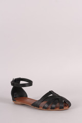 Ankle Strap Fisherman Flat Sandal