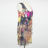 Las Vegas Girl Layered Fringe Tunic Dress