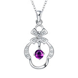 Bondy Necklace in 18K White Gold Plated made with Swarovski Crystals Bondy Necklace in 18K White Gold Plated made with Swarovski Crystals