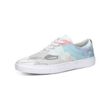 Abstract Doodle Lace Up Canvas Shoe