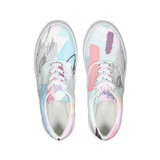 Abstract Doodle Lace Up Canvas Shoe