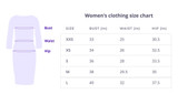 Women's 3/4 Sleeve Cold Shoulder Buttoned Top