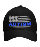 Autism Puzzle Pieces Flag Hats