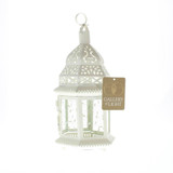 WHITE MOROCCAN LANTERN