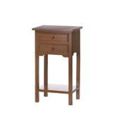 NATURAL WOODEN SIDE TABLE