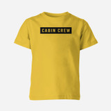 Cabin Crew Text Designed Children T-Shirts
