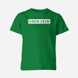 Cabin Crew Text Designed Children T-Shirts