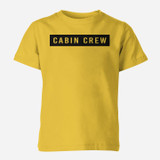 Cabin Crew Text Designed Children T-Shirts