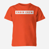 Cabin Crew Text Designed Children T-Shirts
