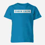 Cabin Crew Text Designed Children T-Shirts