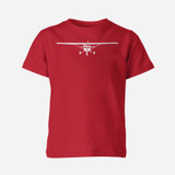 Cessna 172 Silhouette Designed Children T-Shirts