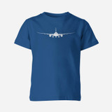 Boeing 787 Silhouette Designed Children T-Shirts
