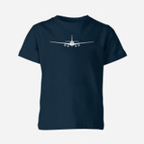 Airbus A330 Silhouette Designed Children T-Shirts