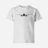 Airbus A320 Silhouette Designed Children T-Shirts