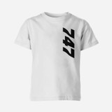 747 Side Text Designed Children T-Shirts