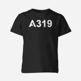 A319 Flat Designed Children T-Shirts
