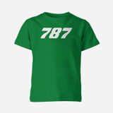787 Flat Designed Children T-Shirts