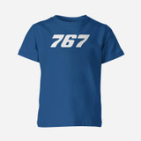 767 Flat Text Designed Children T-Shirts