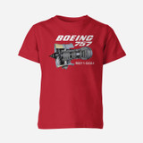 Boeing 757 & Rolls Royce Engine (RB211) Engine Designed Children T-Shirts