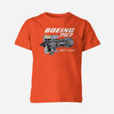 Boeing 757 & Rolls Royce Engine (RB211) Engine Designed Children T-Shirts