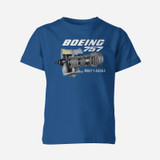 Boeing 757 & Rolls Royce Engine (RB211) Engine Designed Children T-Shirts