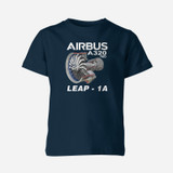 Airbus A320neo & Leap 1A Engine Designed Children T-Shirts