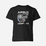 Airbus A320neo & Leap 1A Engine Designed Children T-Shirts