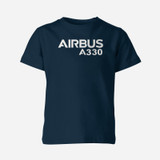 Airbus A330 & Text Designed Children T-Shirts