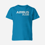 Airbus A330 & Text Designed Children T-Shirts