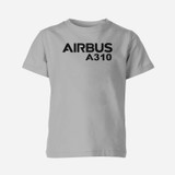 Airbus A310 & Text Designed Children T-Shirts