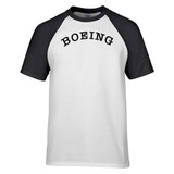 Special Boeing Text Designed Raglan T-Shirts