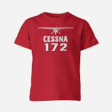 Cessna 172 & Plane Designed Children T-Shirts