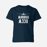 Airbus A330 & Plane Designed Children T-Shirts