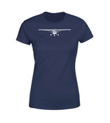 Cessna 172 Silhouette Designed Women T-Shirts