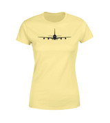Airbus A380 Silhouette Designed Women T-Shirts