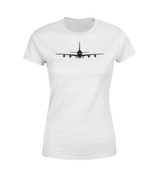 Airbus A380 Silhouette Designed Women T-Shirts