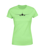 Airbus A320 Silhouette Designed Women T-Shirts