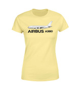 The Airbus A380 Designed Women T-Shirts