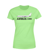 The Airbus A380 Designed Women T-Shirts