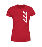 777 Side Text Designed Women T-Shirts
