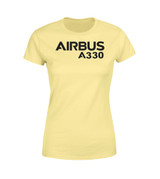 Airbus A330 & Text Designed Women T-Shirts