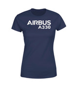 Airbus A330 & Text Designed Women T-Shirts