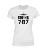 Boeing 787 & Plane Designed Women T-Shirts