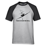 To Fly or Not To What a Stupid Question Designed Raglan T-Shirts