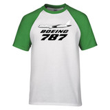 The Boeing 787 Designed Raglan T-Shirts