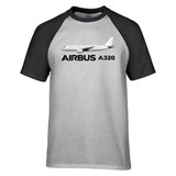 The Airbus A320 Designed Raglan T-Shirts